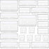 21 PCS Clear Plastic Drawer Organizers, 4 Size Vanity Organizer Set, Drawer Dividers Organization Trays for Desk, Makeup, Jewelries and Kitchen Utensils