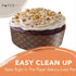 Round Paper Baking Cake Pan, Disposable Baking Mold 12ct, Round Pan, All Natural Recyclable, Microwave Oven & Freezer Safe, Perfect for Muffins or Snacks (8-5/8" x 2-3/4")
