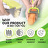 L&N Garlic tool with potato peeler, garlic mincer and crusher, in stainless style, effective and easy to clean