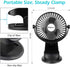 SkyGenius Battery Operated Stroller Fan, Rechargeable USB Powered Mini Clip on Desk Fan