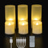 6PCS Rechargeable Tea Lights Candles with Remote and Timer, Flameless Flickering Votive Candles with USB Charging Cable & Frosted Cups, Electric Fake Candle for Home, Wedding, Holiday Decoration