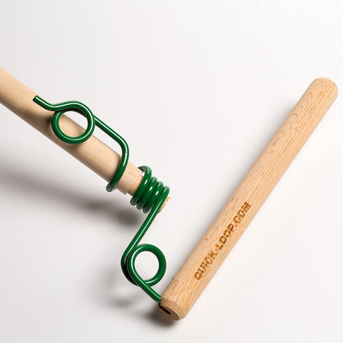 Quick-Loop Mop (Mop Head Only) Mopping & dusting with Washable Cloth or Microfiber. Zero Waste Cleaning.