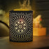 Bobolyn Electric Wax Melt Warmer Metal Wax Burner Wax Cube Melter Fragrance Warmer for Scented Wax & Essential Oil Burner (Lotus Carving)