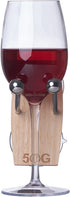 Shower and Bathtub Wine Glass Holder with Wine Stem - Best Gift for Mother's Day - Wine Shower Holder - Wine Cup Holder - Portable Wine Glass Holder - Wine Gifts for Her or Him - Shower Drink Holder