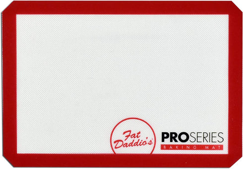 Fat Daddio's Non-Stick Quarter Sheet Silicone Baking Mat, 8.5 x 11 Inch