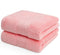 Cleanbear Soft Hand Towels Bathroom Hand Towel Set, 100% Cotton Lightweight for Quick Dry 2 Pack, 13 x 29 Inches (Peach Pink)