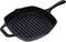 Victoria Cast Iron Grill Pan. Square Grill Pan, Seasoned with 100% Kosher Certified Non-GMO Flaxseed Oil, Black