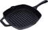 Victoria Cast Iron Grill Pan. Square Grill Pan, Seasoned with 100% Kosher Certified Non-GMO Flaxseed Oil, Black