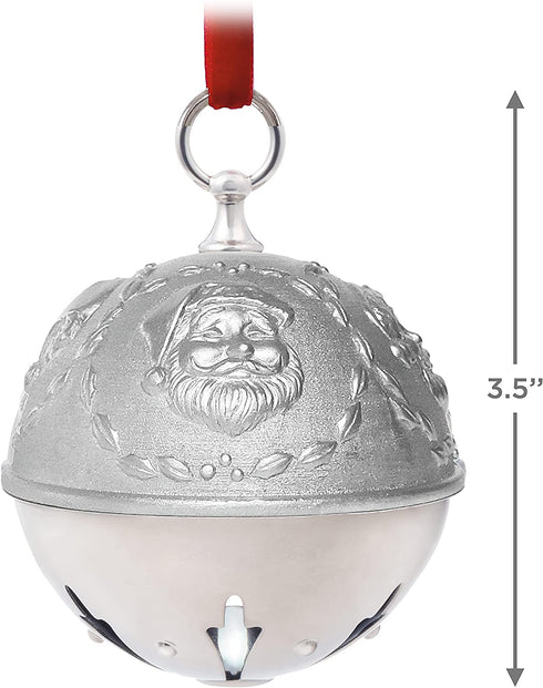 Hallmark Keepsake Christmas Ornament 2021, Ring in The Season Santa's Expressions, Bell Metal