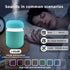 Mini Humidifier, Air Humidifier Cool Mist Humidifiers for Car, Office Room, Bedroom, Auto Shut-Off, Night Light Function, Two Spray Modes (Blue)