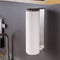 YIGII Paper Towel Holder Wall Mount - Adhesive Paper Towel Rack Under Cabinet Kitchen Paper Roll Holder Stick on Wall Stainless Steel