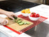 Zulay Kitchen Large 20.5" Roll Up Dish Drying Rack - Heavy Duty Silicone Wrapped Steel Rods Over Sink Dish Drying Rack - Versatile Roll Up Sink Drying Rack & Trivet - Red