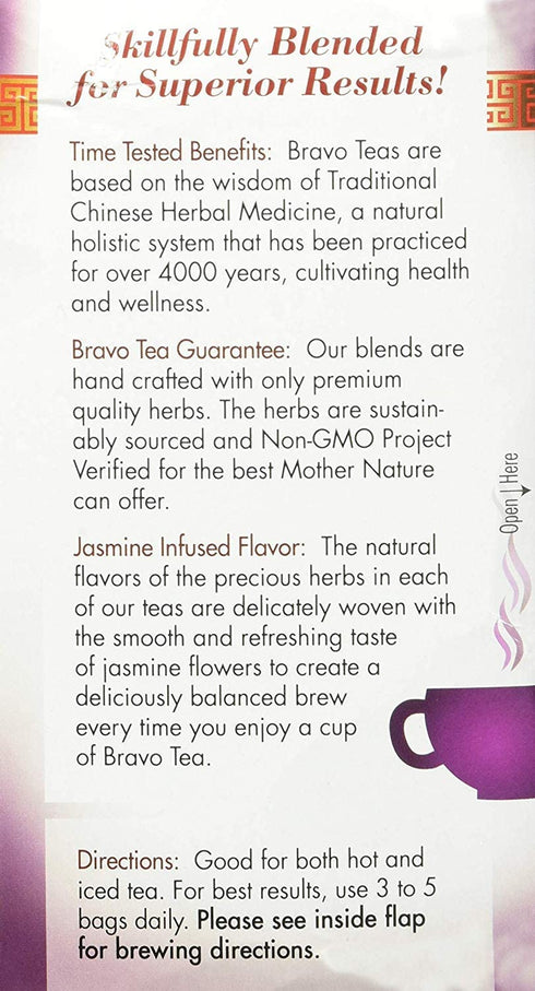 Bravo Teas Kidney Strong, 20 Tea Bags 2 Pack