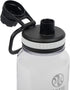 Takeya Tritan Sports Water Bottle with Spout Lid, 32 oz, Clear