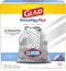Glad Protection Series ForceFlex Plus Drawstring Mountain Air Odor Shield with Clorox 13 Gallon 1/90ct