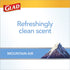 Glad Protection Series ForceFlex Plus Drawstring Mountain Air Odor Shield with Clorox 13 Gallon 1/90ct