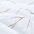 Lazzzy Sheer Curtains for Bedroom 84 Inch Length Floral Embroidered White Sheers for Living Room Embroidery Voile Grommet Window Curtain Panels Set 2 Pcs