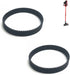 MFLAMO Replacement Belt Compatible for MOOSOO K17, 618A, G201 Cordless Vacuum Cleaner (2 Belt