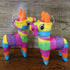 GIFTEXPRESS 6 Pack 4"X7" Mini Donkey Pinata, Little Rainbow Llama Pinata for Birthday, Cinco De Mayo, Fiestas Decorations Party Favors