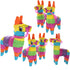GIFTEXPRESS 6 Pack 4"X7" Mini Donkey Pinata, Little Rainbow Llama Pinata for Birthday, Cinco De Mayo, Fiestas Decorations Party Favors
