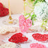 Geosar 24 Pieces Valentines Day Vase Filler Heart Vase Filler DIY Craft Rattan Heart Balls Decorative Hanging Wicker Balls Ornaments for Valentine's Day Wedding Decor, 2.7 Inches