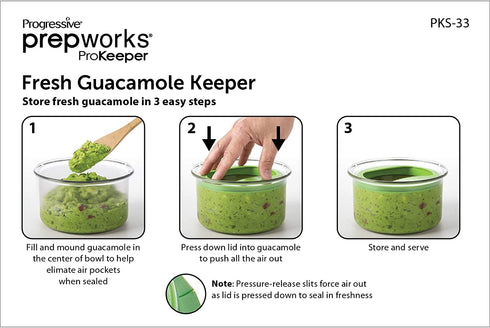 Prepworks Fresh Guacamole ProKeeper with Airtight Lid