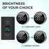 Digital Kitchen Timer, Round Magnetic Countdown Count Up Timer with Stand, Large 3'' LED Display, 3-Level Volume, Easy for Cooking, Learning, Yoga and Good for Seniors and Kids Used (Black)