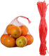 100 Pack Seafood Boil Bags Clam Bake / Shellfish Cooking Mesh Plastic Bags, Fruit and Vegetable Produce Packaging Net