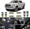 AUTOGINE Super Bright 6000K White LED Interior Light Kit Package for 2016 2017 2018 2019 2020 2021 2022 Toyota Tacoma + Install Tool