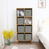 C&AHOME Cube Storage Bins 6-Pack Foldable Fabric Storage Cubes Baskets Containers Drawers with Dual Handles, Toys Closet Storage Box for Organizing Shelf, 10.5" L x 10.5" W x 11" H, Light Grey