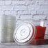 Kartalio,Disposable 9 oz clear Plastic Cups with Flat Lids,100 sets