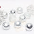 Super Holiday 20PCS Christmas Ball Ornaments Set, Shatterproof Handpainted Decoration for Xmas Tree, Home Decor for Holiday, Party, Birthday, Wedding, Anniversary, Christmas- 80mm/3.14", Sliver/White.