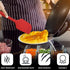 Kaluns Silicone Spatula, Set of 4 Rubber Spatulas and 1 Kitchen Tongs, Nonstick Seamless Design with Stainless Steel Core, Heat Resistant