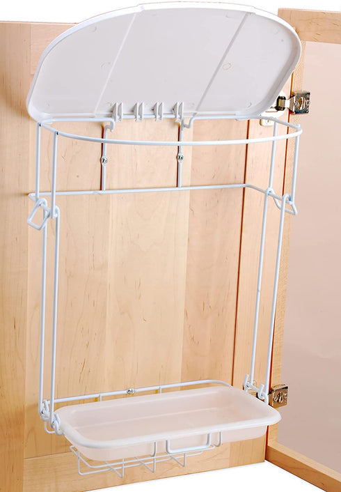 TrashRac 82215, 5 Gallon Trash Rack Frame System (13-1/4" W x 8"D x 18-1/2"H)