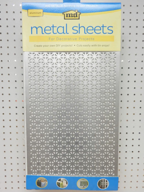 M-D Hobby & Craft 57319 Aluminum Metal Hobby Sheet