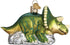 Old World Christmas Triceratops Glass Blown Ornaments for Christmas Tree