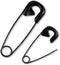 Metal Safety Pins Wall Decor by CYSCOMMA - 3D Safety Pins for Laundry Room Home Wall Decoration - Indoor and Outdoor Wall Sculptures Art Durable and Easy to Hang Large Safety Pins - Set of 2