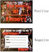 Five Nights at Freddy's Birthday Party Invitations,16 Invite Cards for Children Party Supplies.