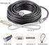 36Ft Rice Rope Lights, Outdoor Christmas Lights Plug-in, Connectable and Cuttable Commercial Grade Warm Rope Lights with Screws and Clamps, for Balcony Roof Porch Indoor Outdoor Christmas Decoration