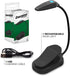 Energizer Rechargeable LED Book Light, Bright LED Clip Light for Reading in Bed, Compact with Flexible Neck, Great Clip On Reading Light (USB Cable Included)