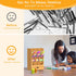 Bamboo Pen Organizer for Desk Pencil Wooden Multi-Functional Stationary Holder with 14 Compartments for Home Office Art Supply by FURNINXS