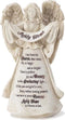 Dicksons Safely Home in Heaven at Last Stone 6.5 Inch Resin Tabletop Angel Figurine