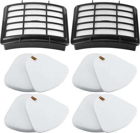 Filters Replacement for Shark Navigator Lift-Away NV350, NV351, NV352, NV355, NV356E, NV357, NV360, NV370, NV391, UV440, UV490, UV540, Directly Replaces XFF350 XHF350, 2 Hepa Filter + 4 Foam Filter