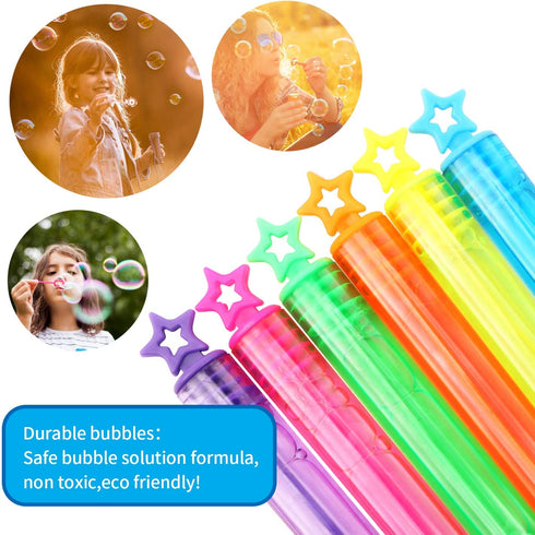 66 Pieces Mini Bubble Wands,Bubble Party Favors Assortment Toys for Kids,Themed Birthday, Halloween,Goodie Bags,Carnival Prizes,Wedding,Easter Basket Stuffers,Bubble Maker Toys for Kids,Girls & Boys