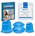 Lure Anti Cellulite Cupping Therapy Set - Massager Cupping Kit with 3 Silicone Massage Cups - Cellulite Cupping Sets Use with Cellulite Oil - Sculpt Shower Silicone Cupping Set