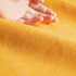 Top Finel Decorative Throw Pillow Cases Soft Chenille Solid Cushion Covers 24 X 24 for Couch Bedroom Car, Pack of 2, Mustard Yellow