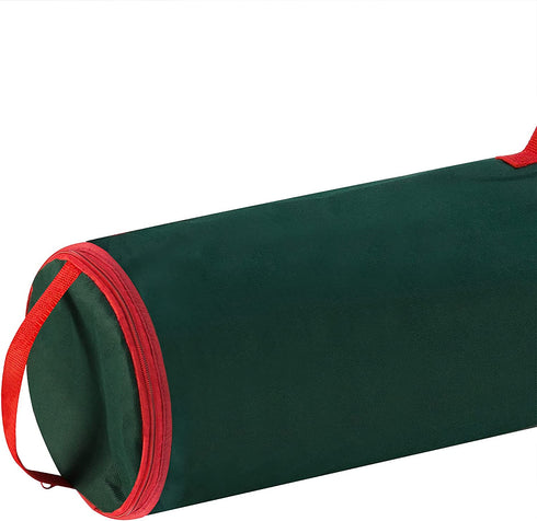 Wrapping Paper Storage Bag-Set of 2-Organize up to 40? Rolls of Holiday, Christmas or Birthday Gift Wrap-Upright, Hang or Lay Flat by Elf Stor (Green)