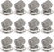 Magnetic Pen Holder Clips Refrigerator Magnet Pen Marker Clip Holder, Fridge Whiteboard Erase Board Bulletin Board Map Accessories (12 Magnet)