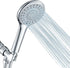 High Pressure Shower Head with Handheld, 5 Functions Shower Head Hand-held High Flow Handheld Shower Head with Hose, Bracket Rubber Washers