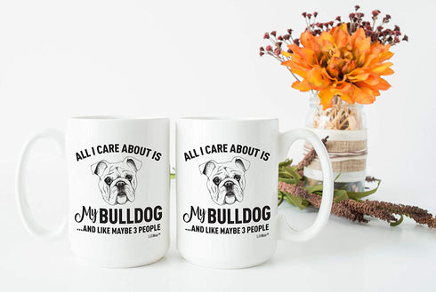 Bulldog Mom Gifts Mugs For Christmas Women Men Dad Decor Lover Decorations Stuff I Love Bulldogs Coffee Accessories Talking Art Apparel Funny Birthday Gift Home Supplies Products Dog Coffee Cup Mugs